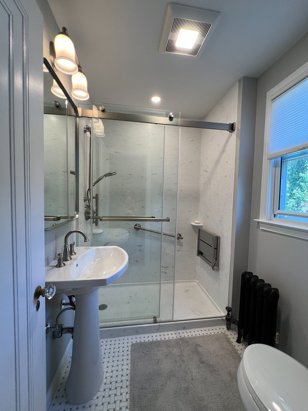 1950s Bathroom Remodel in Hamden, CT